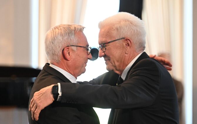 Festakt zur Verabschiedung von Ministerpräsident Kretschmann