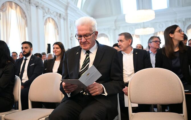 Festakt zur Verabschiedung von Ministerpräsident Kretschmann
