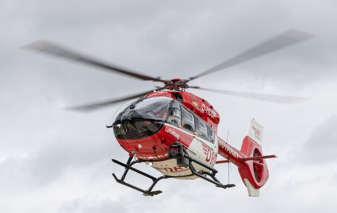 Rettungshubschrauber - Symbolbild