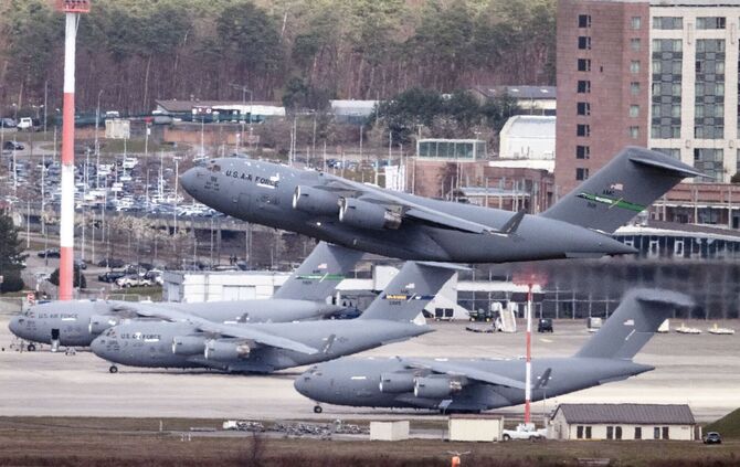 US-Airbase in Ramstein