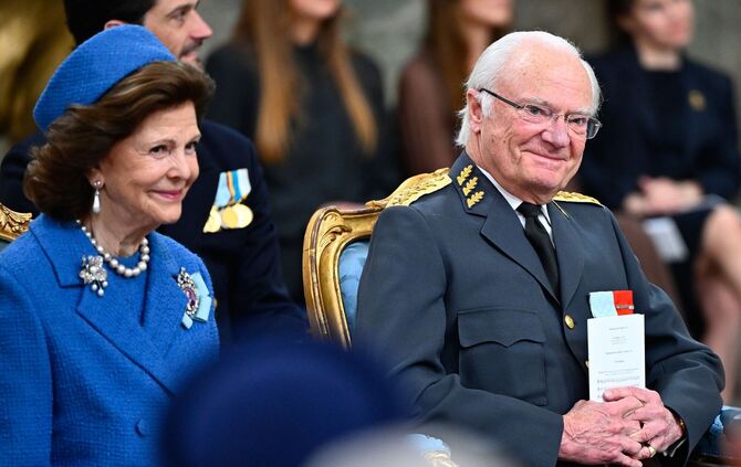 Schwedens König Carl XVI. Gustaf wird 80