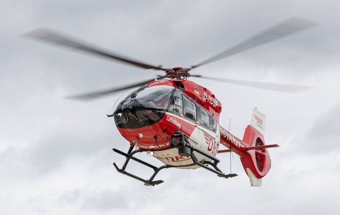 Rettungshubschrauber - Symbolbild