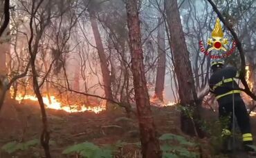 Waldbrand in der Toskana