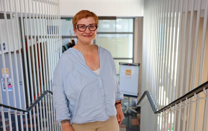 Stephanie Sinn ist heute Rektorin
der Christian-Morgenstern-Schule in Waiblingen.