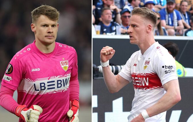 Alexander Nübel und Chris Führich gaben in Sinsheim ein Bewerbungsschreiben für die WM ab.