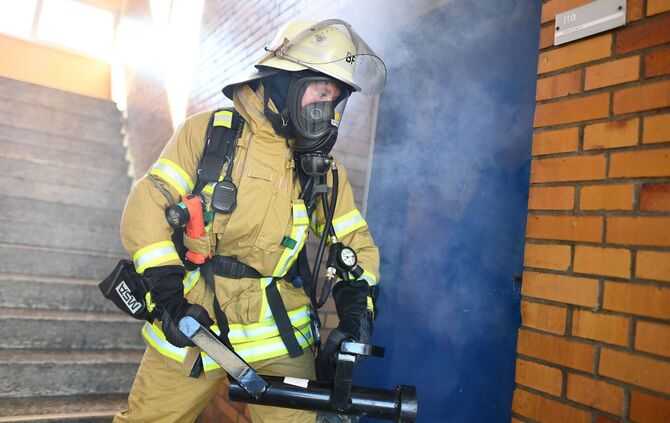 Feuerwehrfrau