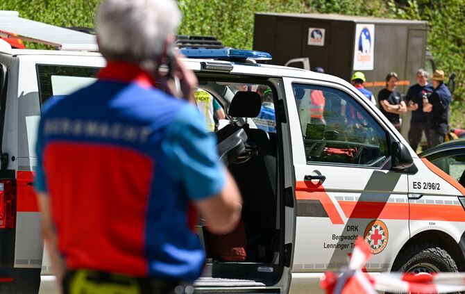 Rettungseinsatz in Falkensteiner Höhle