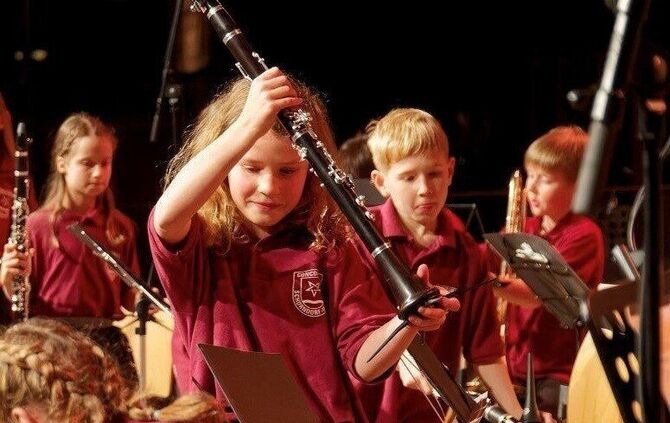 Der Musikverein Concordia in Weiler erhält von der Hutt-Stiftung Fördergelder für neue Klarinetten.
