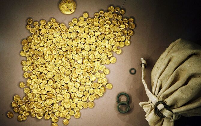 Goldschatz der Kelten aus Museum gestohlen