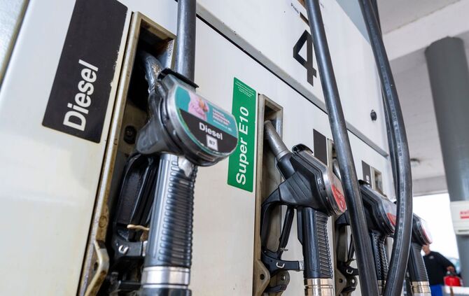 Kraftstoffpreise an der Tankstelle - Bayern