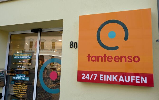 Tante Enso betreibt bereits zahlreiche Mini-Supermärkte in Deutschland, unter anderem in Wörlitz. (Archivbild)