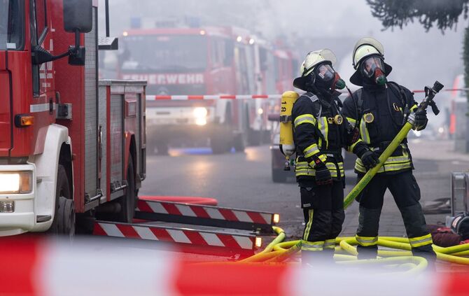 Die Explosion machte das Haus unbewohnbar. (Symbolbild)