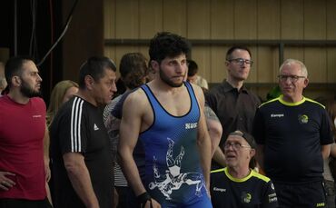 Gocha Meladze vom SV Fellbach holte sich den Titel in der Gewichtsklasse bis 72 kg.
