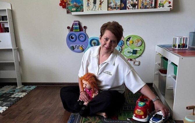 Kinder betreuen ist ihre Berufung: Tagesmutter Olga Huhn.