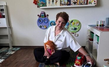 Kinder betreuen ist ihre Berufung: Tagesmutter Olga Huhn.