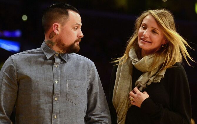 Cameron Diaz und Benji Madden