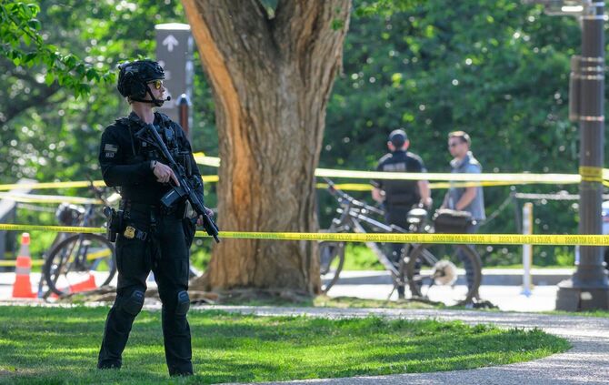 Secret Service: Person nahe Weißem Haus angeschossen