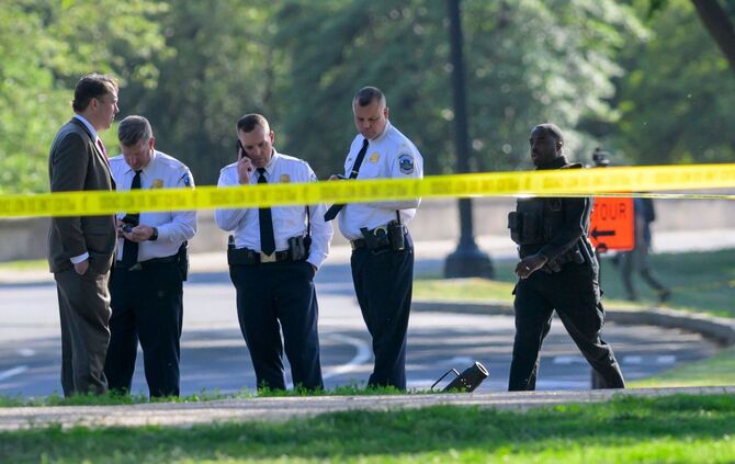 Secret Service: Person nahe Weißem Haus angeschossen
