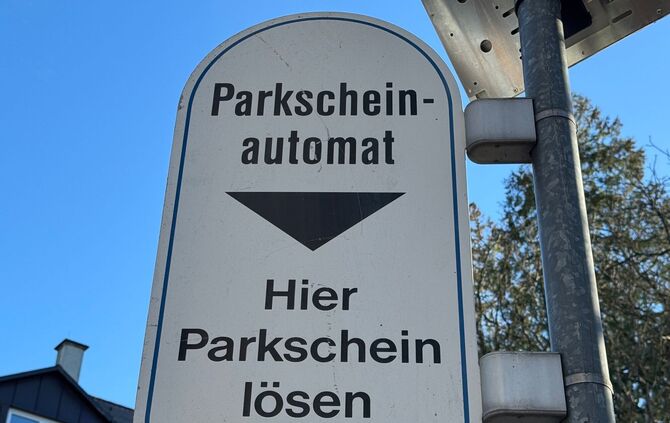 Parkscheinautomat