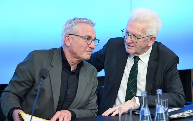 Landespressekonferenz mit Ministerpräsident Kretschmann