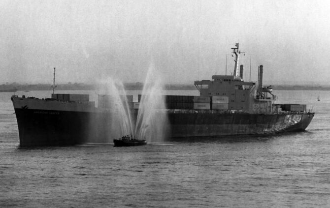 Containerschiff «American Lancer»
