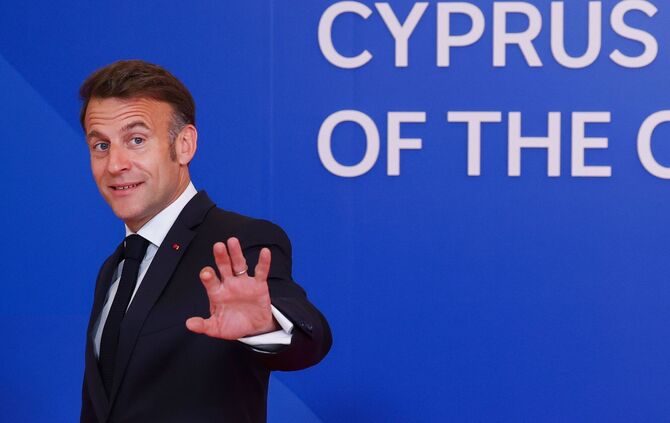 Französischer Präsident Emmanuel Macron