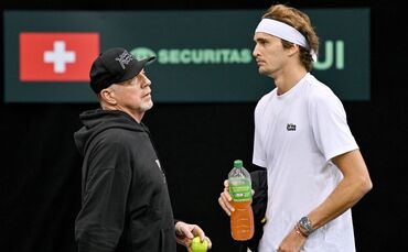 Boris Becker und Alexander Zverev