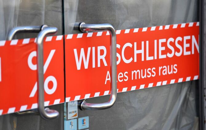 Im vergangenen Jahr haben in Deutschland gut 24.000 Unternehmen Insolvenz angemeldet.