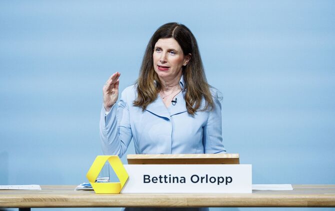 Commerzbank-Chef Bettina Orlopp