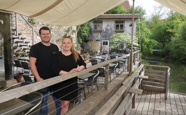 Jacqueline Salzmann und Felix Szichta wollen die "Gerberstube" dauerhaft etablieren.