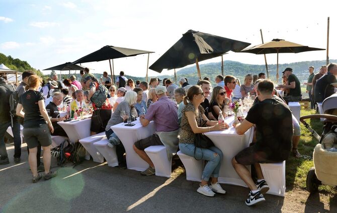 Das Panorama-Weinfest. (Archivfoto)