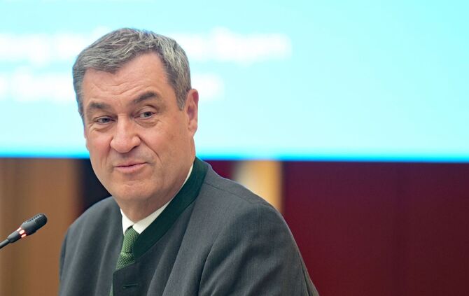 Söder und bayerisches Kabinett in Brüssel