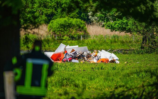 Pilot stirbt bei Flugzeugabsturz in Baden-Baden