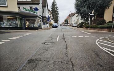 Bald soll die Sanierung der Schmidener Straße beginnen.