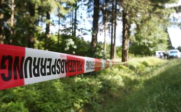 Polizeiabsperrung