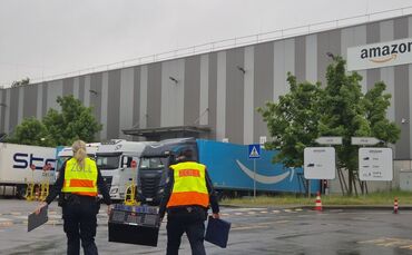 Zollkontrollen bei Paketzusteller-Firmen
