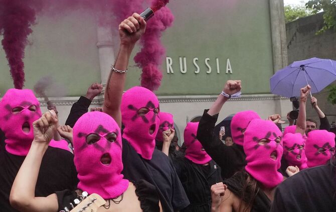 Kunstbiennale 2026 - Proteste