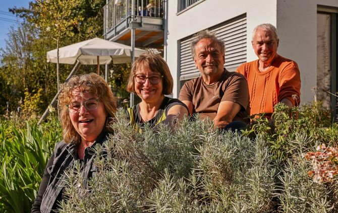Sie haben nochmal neu angefangen, als die Kinder aus dem Haus waren (von links): Claudia Kleemann, Silke Siegle, Thomas Siegle u