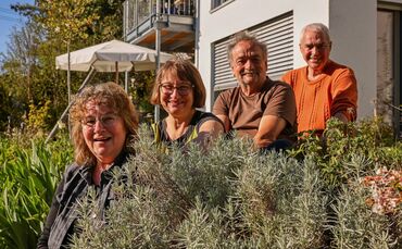 Sie haben nochmal neu angefangen, als die Kinder aus dem Haus waren (von links): Claudia Kleemann, Silke Siegle, Thomas Siegle u