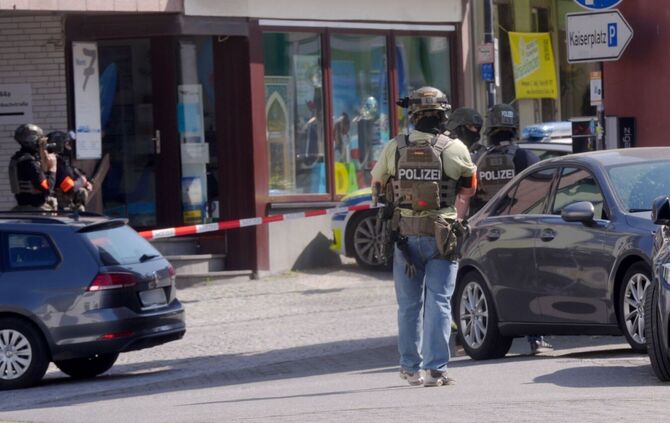 Geiselnahme in einer Bank im rheinland-pfälzischen Sinzig