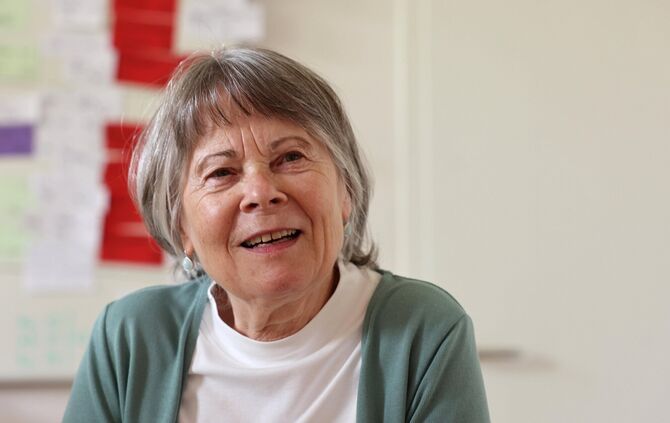 Marianne Kehle ist seit fünf Schuljahren Lernbegleiterin an der Schlosswallschule.