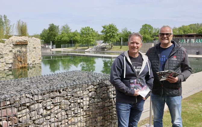 Bei Bäderbetriebsleiter Jörg Bay und Jürgen Dobler, den Machern der Veranstaltungsreihe, ist die Vorfreude auf "Kultur am See" r