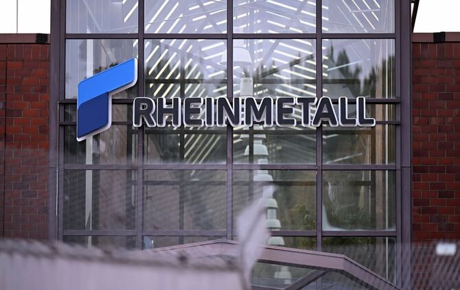 Werktor von Rheinmetall in Unterlüß.