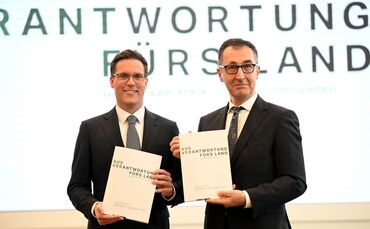 Vorstellung Koalitionsvertrag in Baden-Württemberg