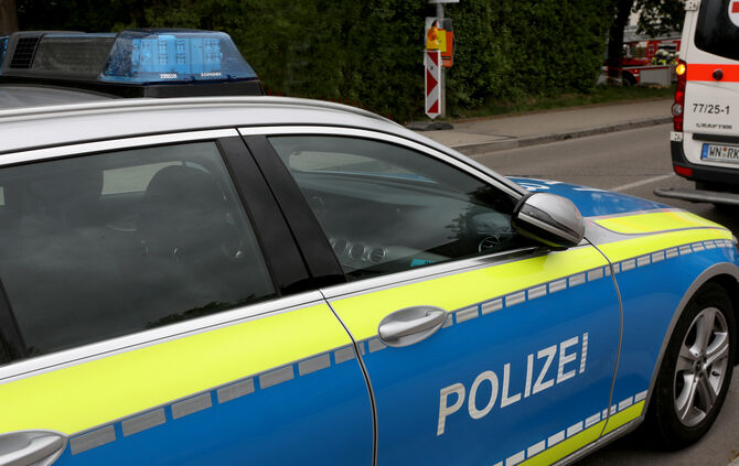 Polizeieinsatz in Winterbach (Symbolfoto).