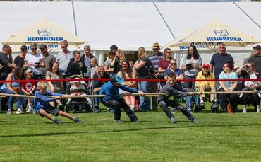 Beim Tauziehfest der Tauziehfreunde Pfahlbronn wurde es wieder spannend.