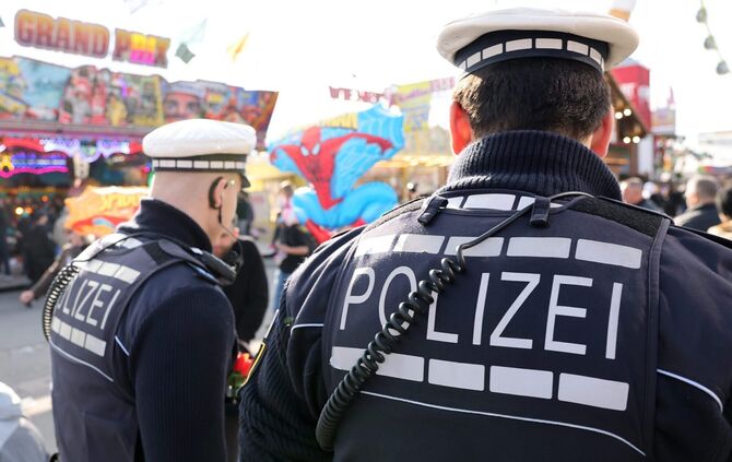 Die Polizei vermeldet von Frühlingsfest 2026 weniger Straftaten (Symbolfoto).