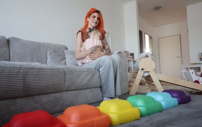 Die gelernte Erzieherin Alessia Carrasco Softic will ab August fünf Kinder im Alter von eins bis drei betreuen.
