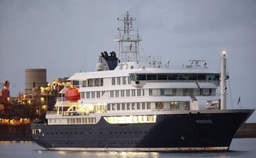 Die «Hondius» erreichte am Sonntag den Hafen von Granadilla im Süden Teneriffas.