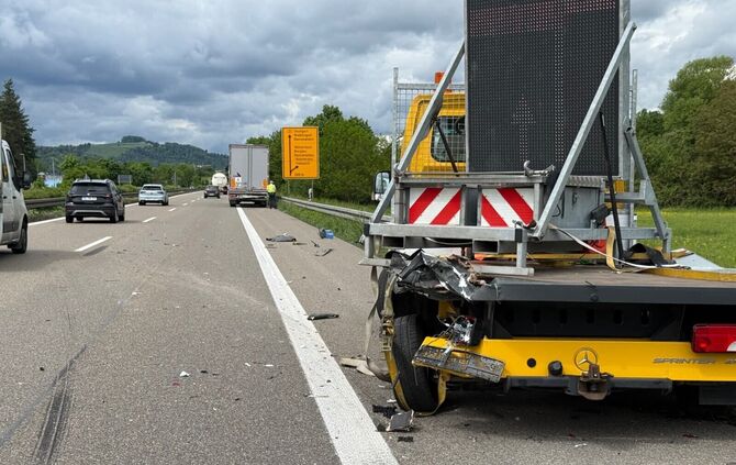 Auf der B29 ist es am Montagvormittag zu einem Unfall gekommen.